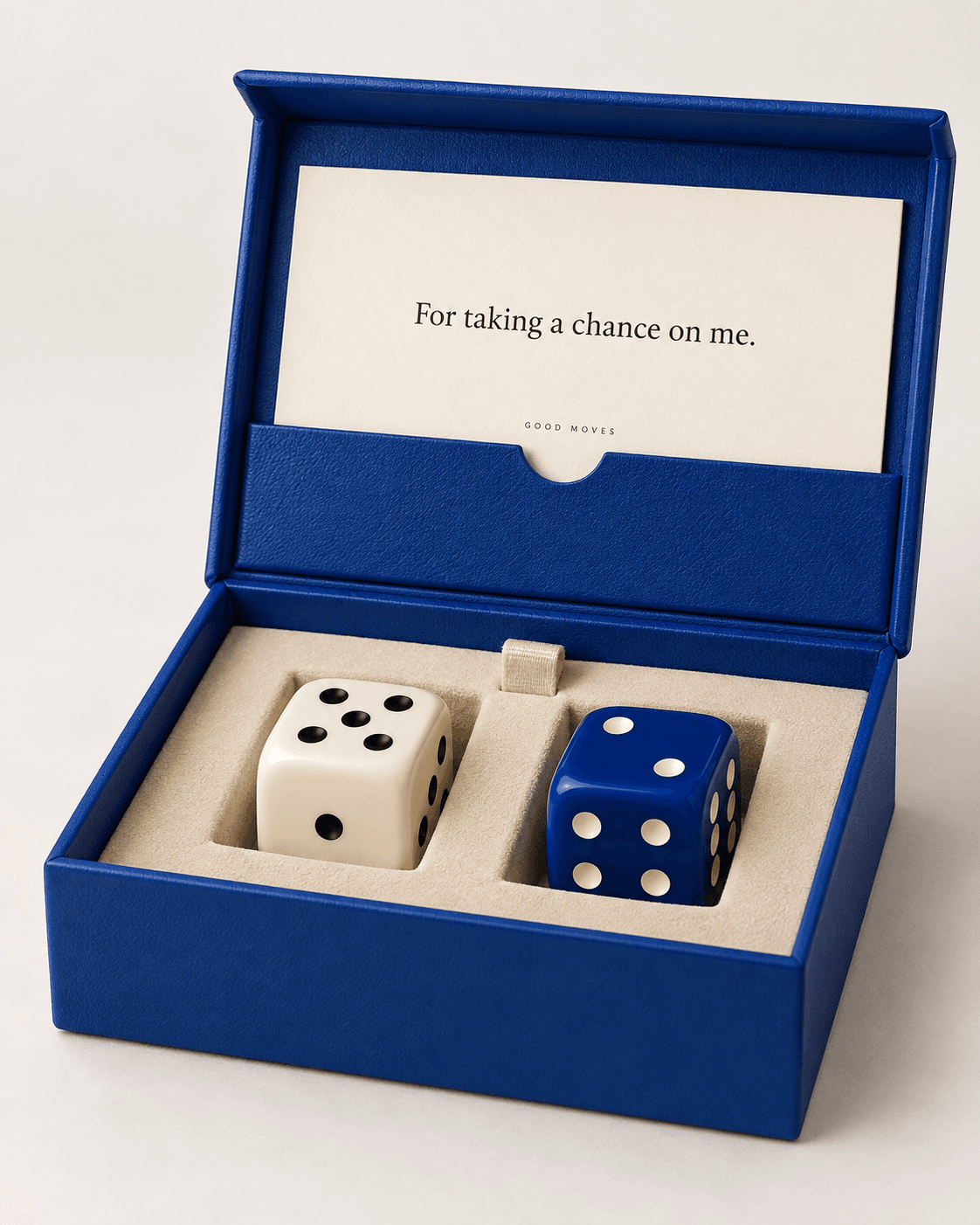 Custom-branded dice by JetSetPlay