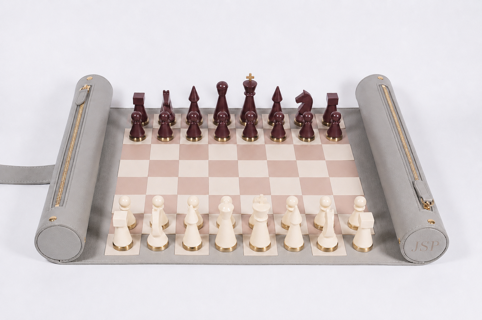 Custom chess Edition with brand-built pieces and board